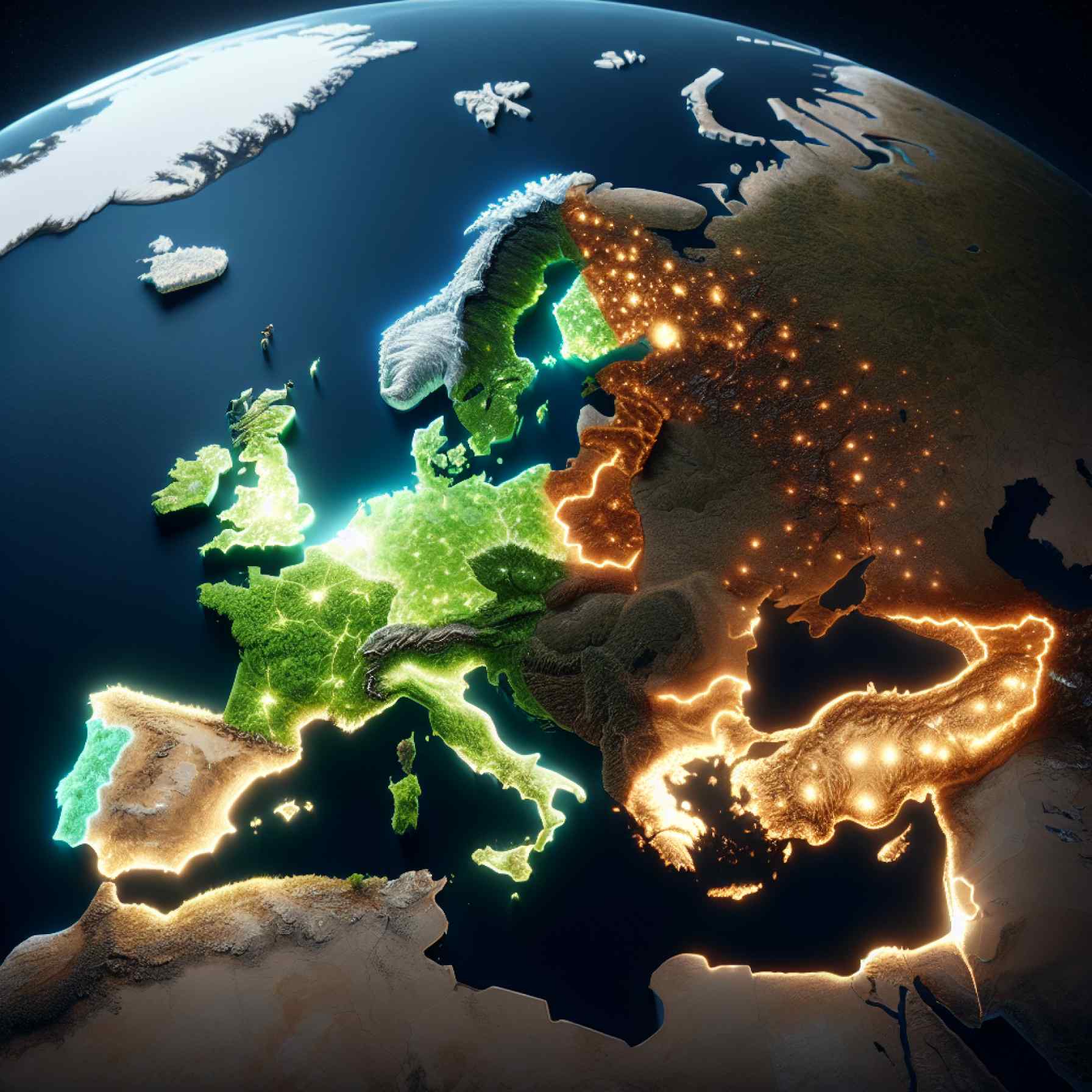 The Day the Lights Faded: Navigating Europe's Struggle Between Green Dreams and Reliable Energy