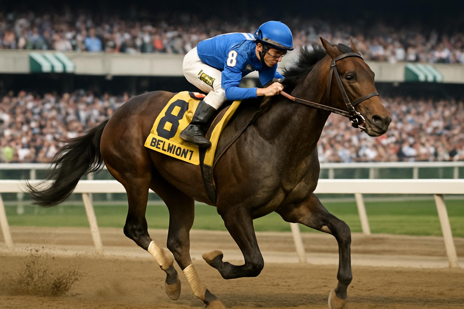 Jazil: The Belmont Stakes Champion Who Defied the Odds